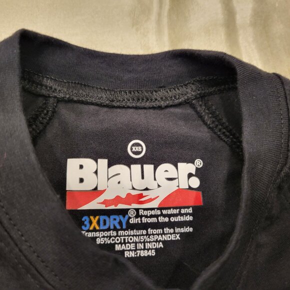 NWT Blauer Compression Shirt Black - Picture 3 of 5